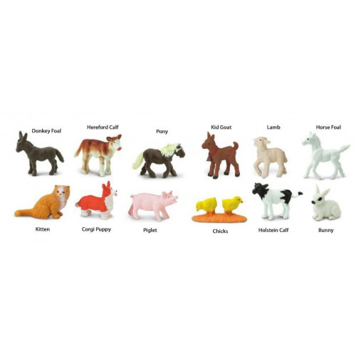 Donkey Foal Safari Farm Safari Ltd NEW Toys Animals Figurines Educational Kids 