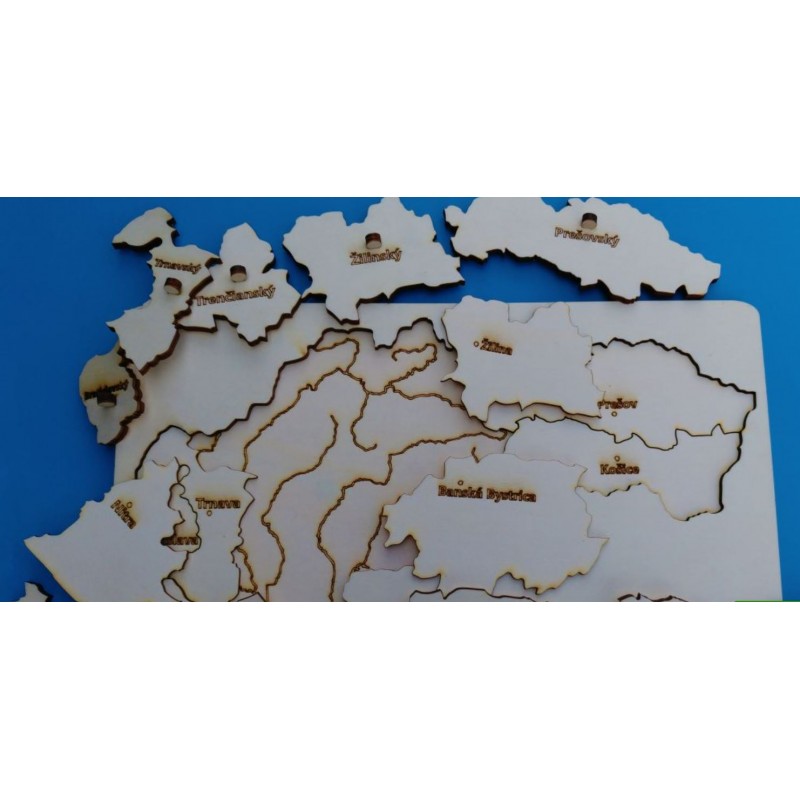Mapa SR (3 warstwy)