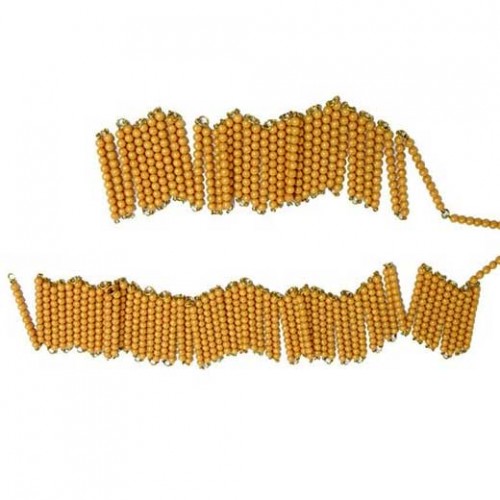 Zlatý tisícový řetěz - perlová barva