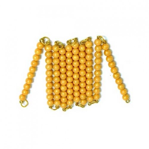 Zlatý stovkový řetěz - perlová barva