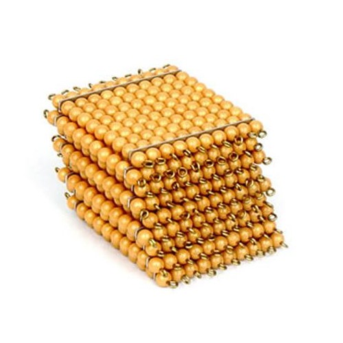 9 Zlatých stovkových štvorcov - perlová farba