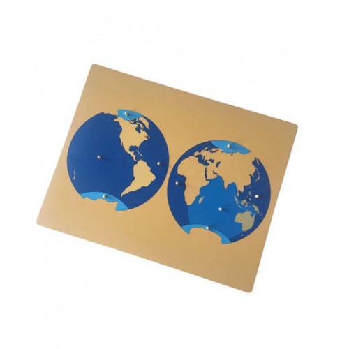 Globus - smirkové kontinenty