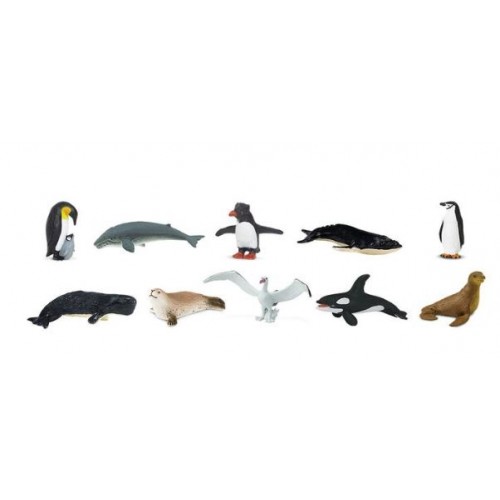 SAFARI Ltd figurky Zvířata Antarktida v tubě