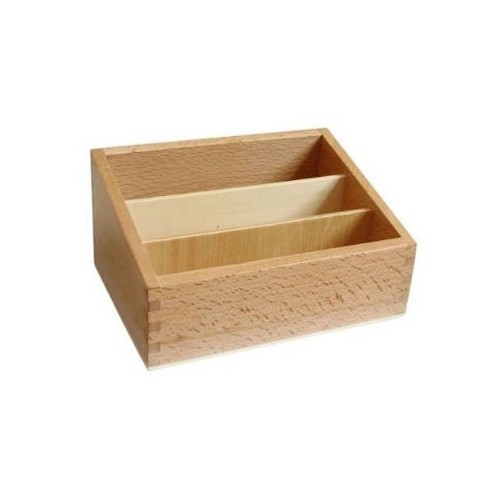 Wooden divider box