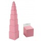 Mini Růžová věž - bukové dřevo