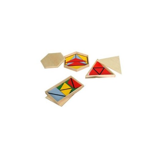 Three-box design triangles