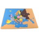Puzzle mapa Evropa