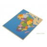 Puzzle mapa Afrika