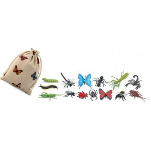 Insects - Safari Ltd (packed in a linen bag)
