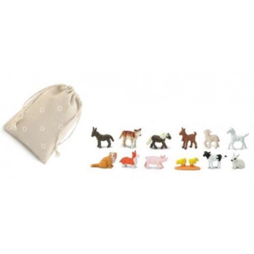 Farm Young - Safari Ltd (packed in a linen bag)