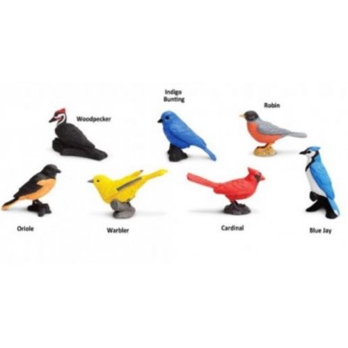 SAFARI Ltd figurky Ptáci v tubě