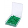 100 grüne Einheiten in Plastikbox