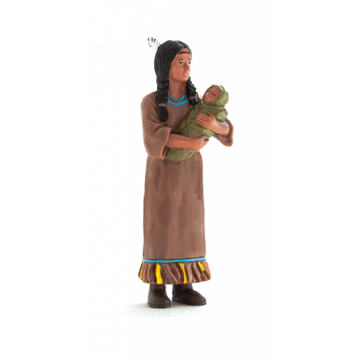 MOJO - Indiánka matka s dítětem
