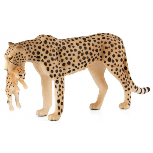 MOJO FUN figurka Gepard samice s mládětem