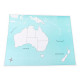 Kontrolní mapa Austrálie - slepá