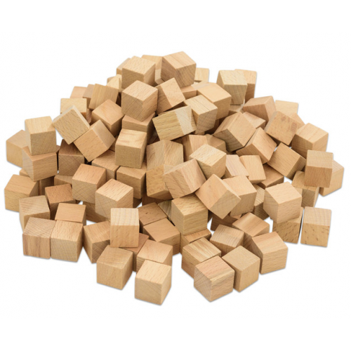Wooden blocks - a cube