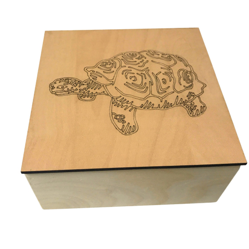 Krabička na životní cyklus - suchozemská želva